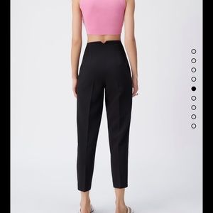 Zara high waist black pants